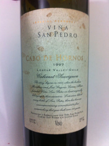 圣派德罗合恩角赤霞珠干红Vina San Pedro Cabo de Hornos Cabernet Sauvignon