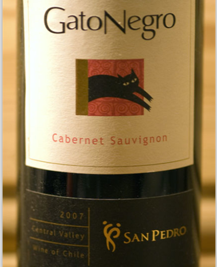 圣派德罗黑猫赤霞珠干红Vina San Pedro Gato Negro Cabernet Sauvignon