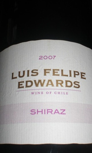 埃德华兹西拉干红Luis Felipe Edwards Shiraz