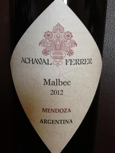 菲丽马尔贝克干红Achaval Ferrer Malbec Mendoza