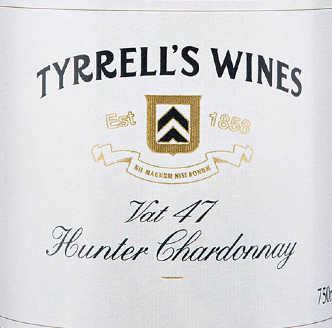 天瑞47号桶霞多丽干白TYRRELL’S Vat 47 Chardonnay