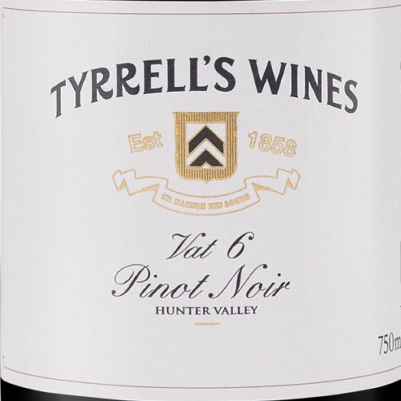 天瑞酿酒师精选6号桶黑皮诺干红Tyrrell's Wines Winemaker's Selection Vat 6 Pinot Noir