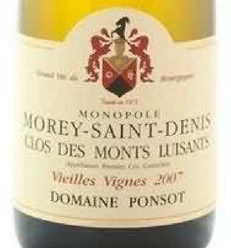 彭寿蒙特-路伊森园老藤干白Domaine Ponsot Clos des Monts Luisants Vieilles Vignes