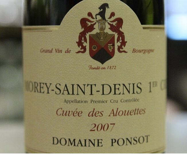 彭寿阿贝乐干红（热夫雷-香贝丹村）Domaine Ponsot Cuvee de l'Abeille