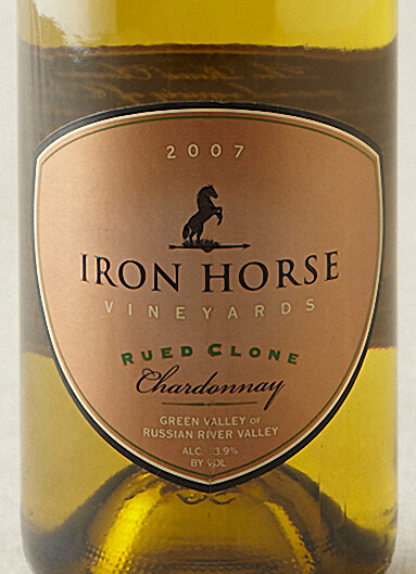 铁马克隆霞多丽干白Iron Horse Rued Clone Chardonnay