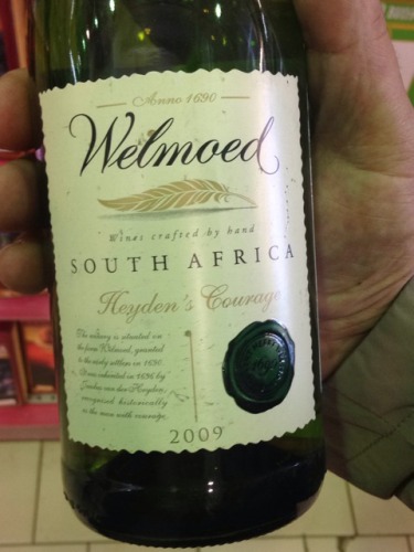 斯特兰德威尔姆勇气干红Stellenbosch Vineyards Welmoed Heyden's Courage Red