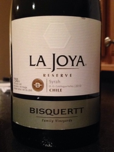 彼斯克提菊雅园珍藏西拉干红Vina Bisquertt Casa La Joya Reserve Syrah