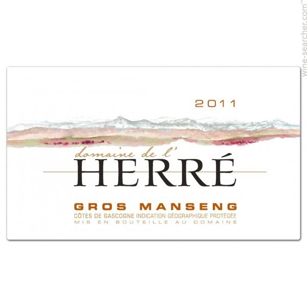 爱尔大满胜干白Domaine de L'Herre Gros Manseng