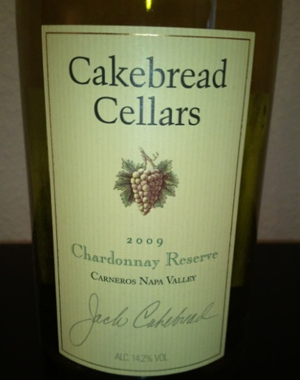 卡布瑞珍藏霞多丽干白Cakebread Cellars Chardonnay Reserve