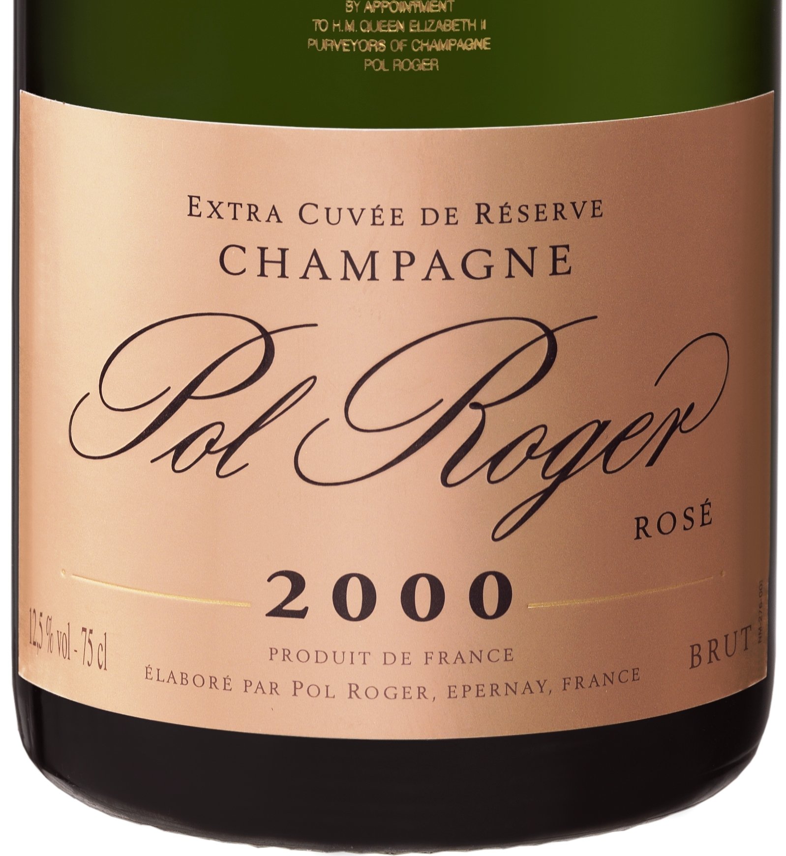 宝禄爵顶级精酿干型桃红香槟Champagne Pol Roger Extra Cuvee de Reserve Brut Rose