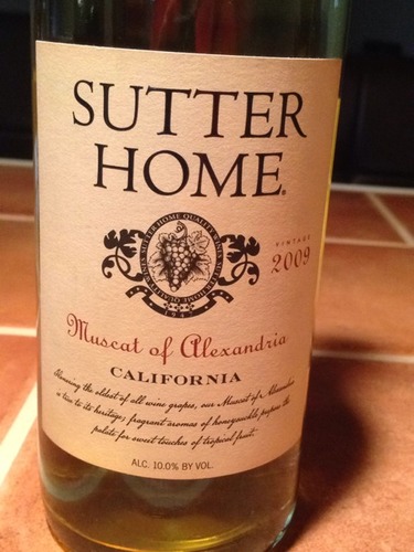 舒特家族亚历山大麝香干白Sutter Home Retro Muscat of Alexandria