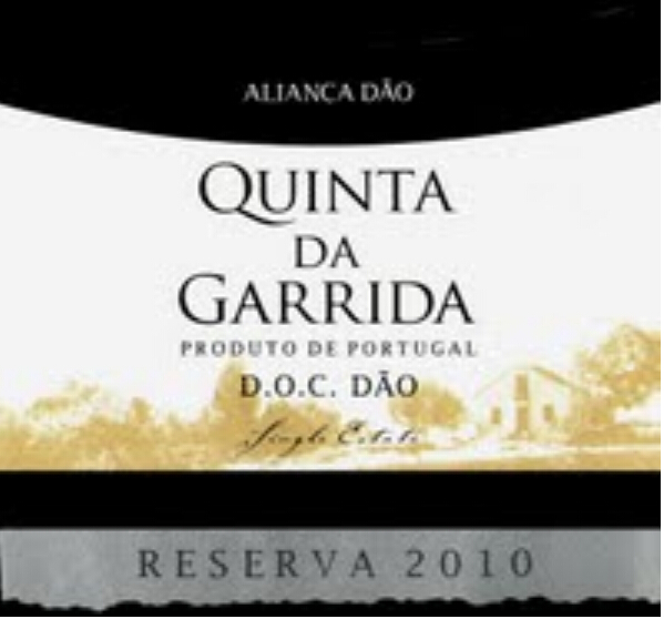 阿莲卡加里达园珍藏干白Caves Alianca Quinta da Garrida Reserva Branco