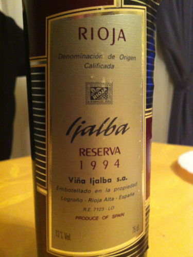 艾加尔巴珍藏干红Vina Ijalba Reserva