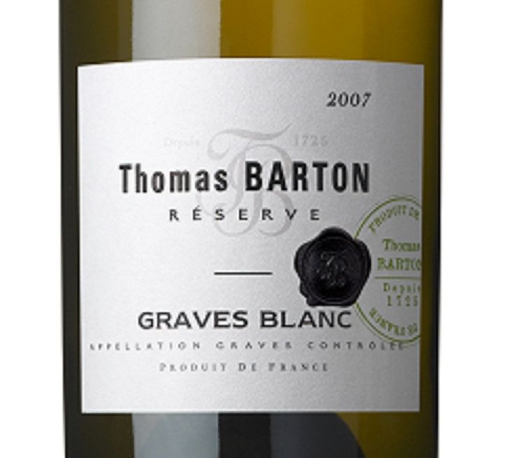 巴顿嘉斯蒂托马斯巴顿格拉夫干白Barton & Guestier Thomas Barton Graves Blanc