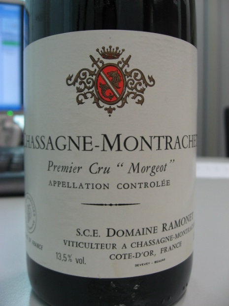 拉梦内摩羯园干白Domaine Ramonet Morgeot