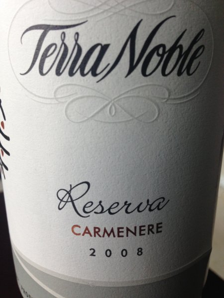 泰瑞贵族珍藏佳美娜干红Terra Noble Reserva Carmenere