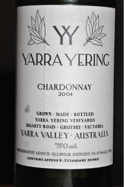 雅拉优伶霞多丽干白Yarra Yering Chardonnay