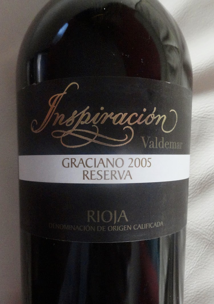 瓦尔德马灵感瓦尔德马格拉西亚诺干红Bodegas Valdemar Inspiracion Valdemar Graciano