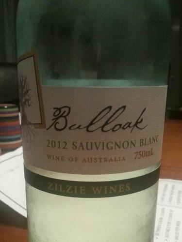 绅士布洛克长相思干白Zilzie Bulloak Sauvignon Blanc