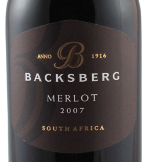 贝克斯堡梅洛干红Backsberg Merlot