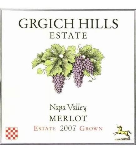 格吉弛黑尔原生梅洛干红Grgich Hills Grown Merlot