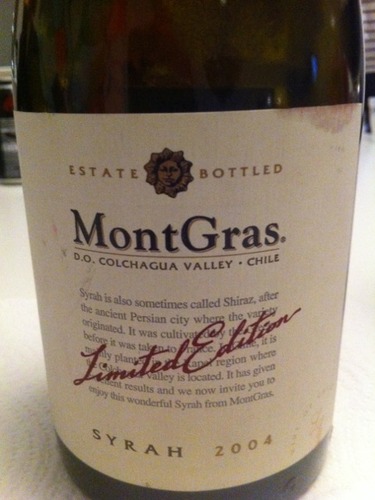 嘉斯山限量版西拉干红MontGras Limited Edition Syrah