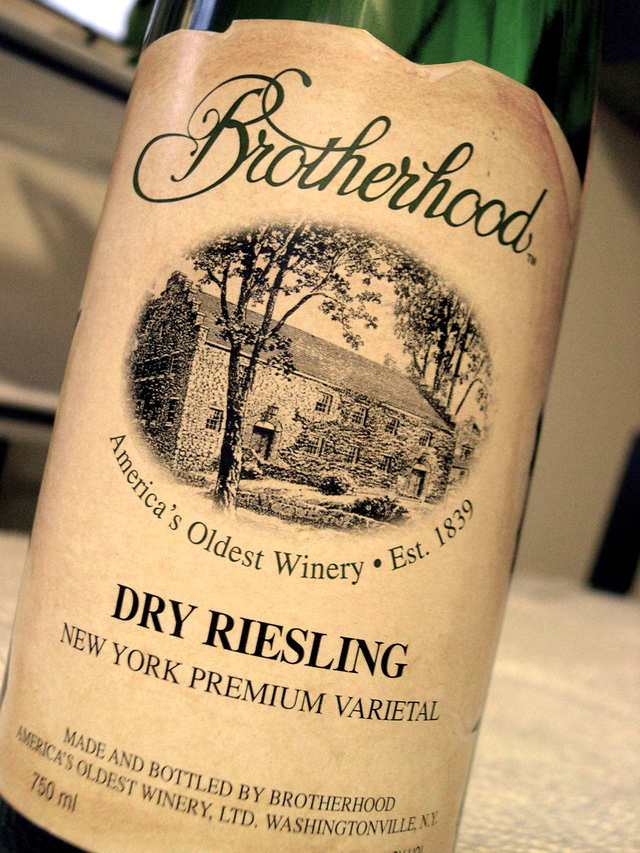 兄弟会雷司令干白Brotherhood Winery Riesling