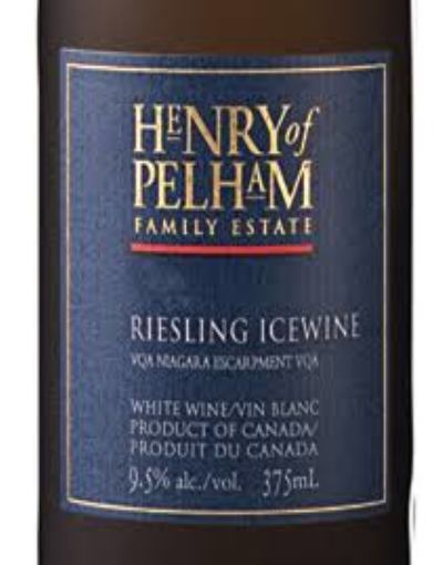 亨利佩勒姆家族雷司令冰白Henry of Pelham Family Estate Riesling Icewine