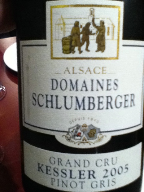 舒伯格凯斯勒灰皮诺干白Domaines Schlumberger Pinot Gris Kessler