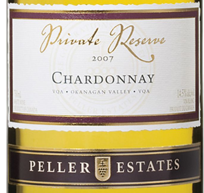 皮勒私人珍藏系列霞多丽干白Peller Estates Private Reserve Chardonnay