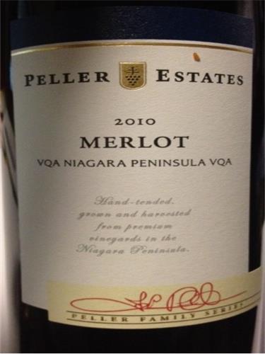 皮勒家庭系列梅洛干红Peller Estates Family Series Merlot