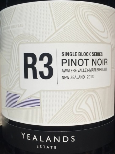 叶兰兹庄园单一园区R3黑皮诺干红Yealands Estate Single Block R3 Pinot Noir