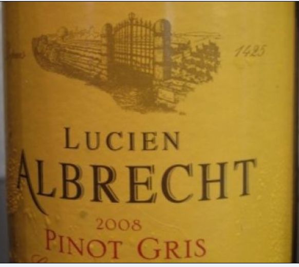 艾伯特灰皮诺干白Lucien Albrecht Pinot Gris