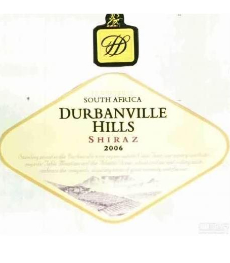 德班维尔山酒庄西拉干红Durbanville Hills Shiraz