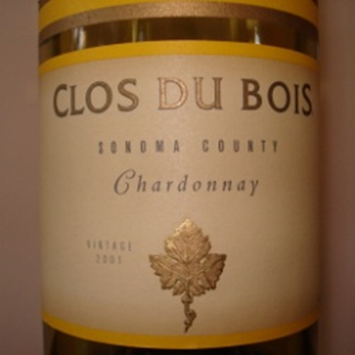 宝林酒堡索诺玛县霞多丽干白Clos du Bois Sonoma County Chardonnay