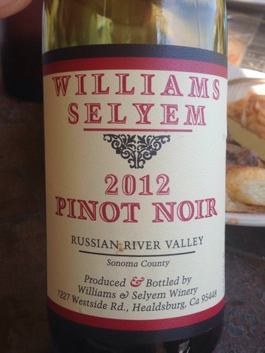 威廉斯乐姆酒庄俄罗斯河谷黑皮诺干红Williams Selyem Estate Vineyard Russian River Valley Pinot Noir