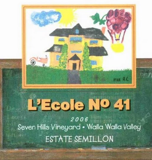 艾科勒七山赛美容干白L’ecole no 41 Seven Hills Vineyard Semillon