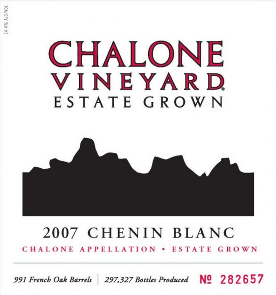 查龙酒庄珍藏白诗南干白Chalone Vineyard Estate Reserve Chenin Blanc