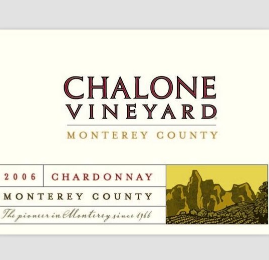 查龙酒庄蒙特利县霞多丽干白Chalone Vineyard Monterey County Chardonnay