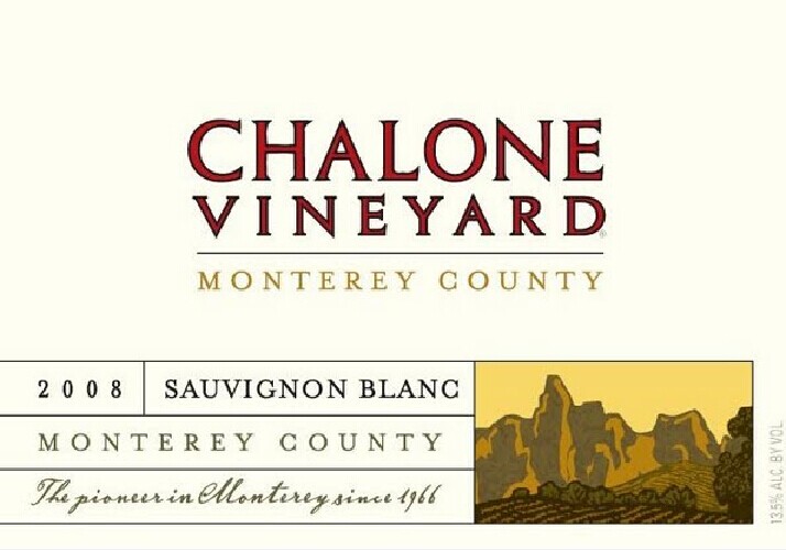 查龙蒙特利县长相思干白Chalone Vineyard Monterey County Sauvignon Blanc