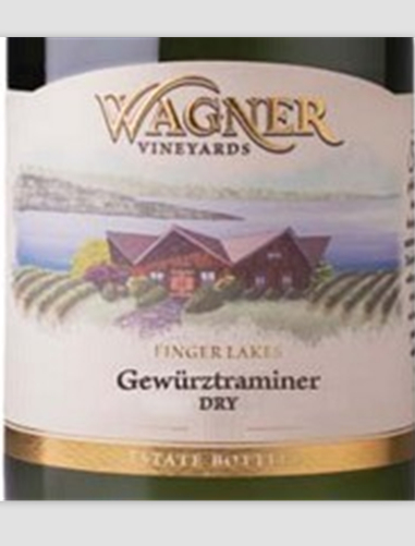 瓦格纳琼瑶浆干白Wagner Vineyards Dry Gewurztraminer