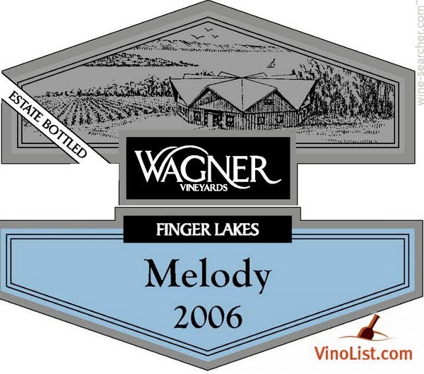 瓦格纳梅洛迪干白Wagner Vineyards Melody