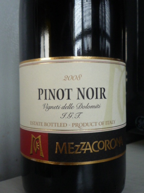 Mezzacorona Pinot Noir Vigneti delle Dolomiti IGT