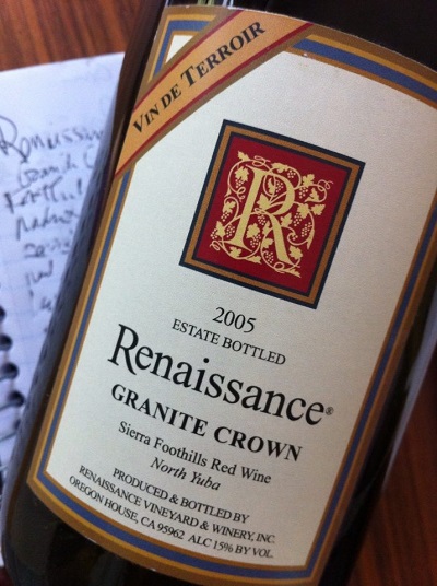 复兴泰勒瓦花岗皇冠干红Renaissance Vin de Terroir Granite Crown