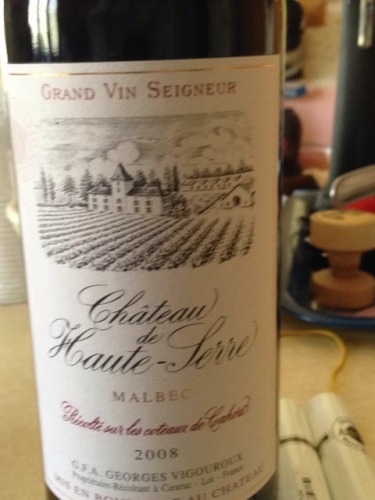 乔治·维格鲁高赛尔马尔贝克干红Georges Vigouroux Chateau de Haute-Serre Malbec