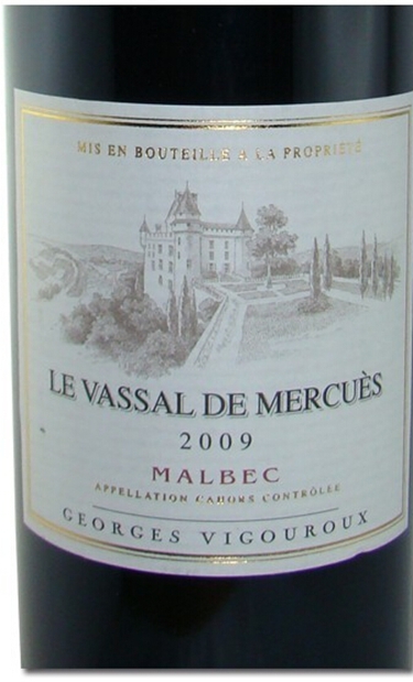 乔治·维格鲁美思酒庄美思附属干红Georges Vigouroux Chateau de Mercues Le Vassal de Mercues