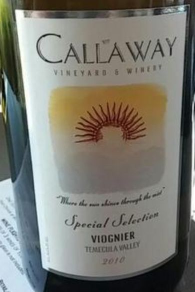 卡拉威特选维欧尼干白Callaway Special Selection Viognier