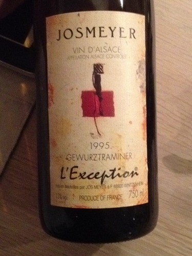 乔士迈琼瑶浆“特别”白Josmeyer Gewurztraminer L'Exception