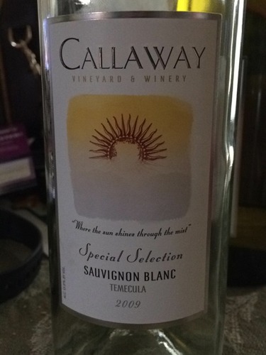 卡拉威特选长相思干白Callaway Special Selection Sauvignon Blanc