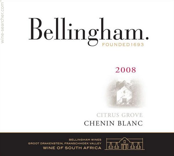 贝林翰白诗南干白Bellingham Citrus Grove Chenin Blanc